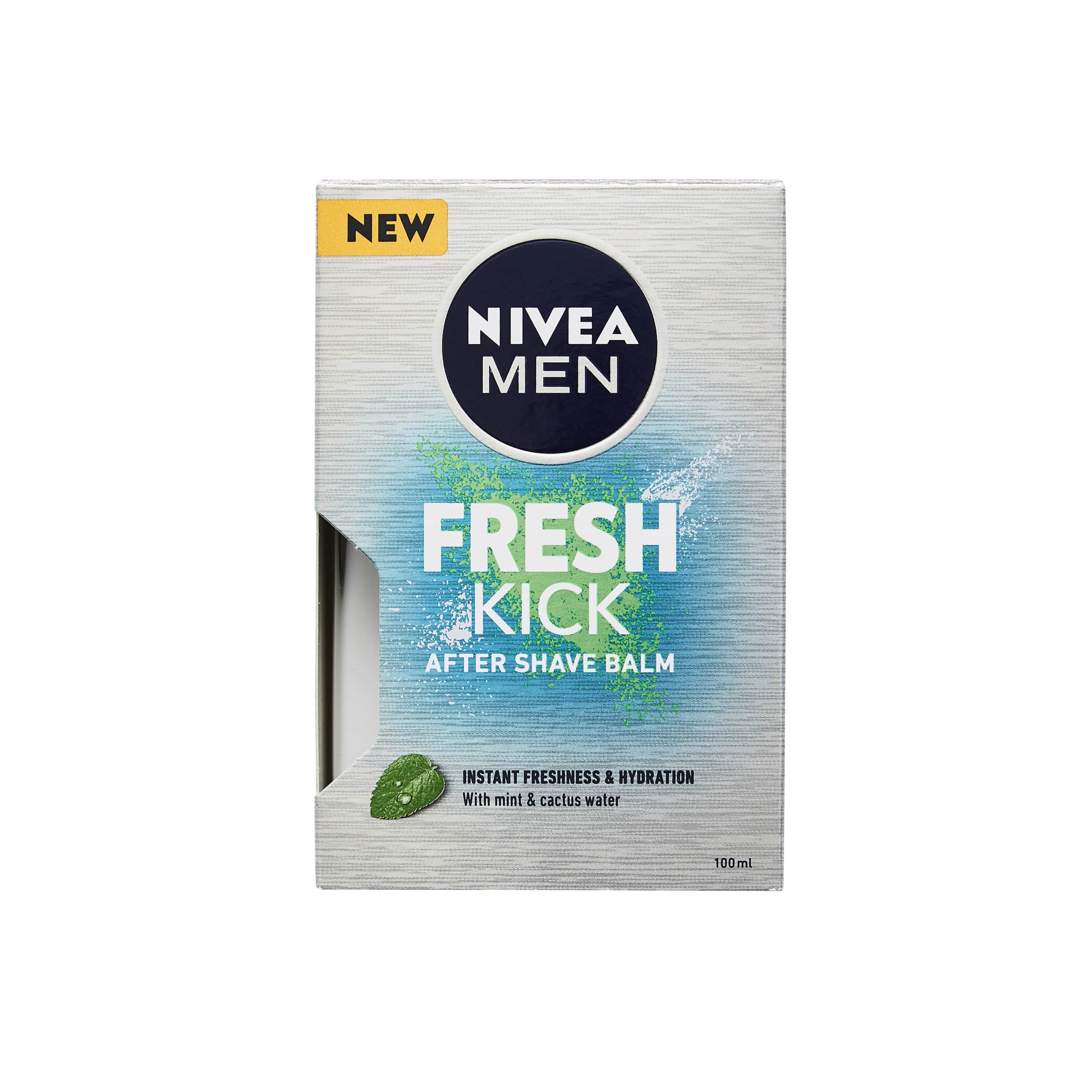Nivea Men Fresh Kick With Mint &amp; Cactus Water After Shave Lotion - 100ml