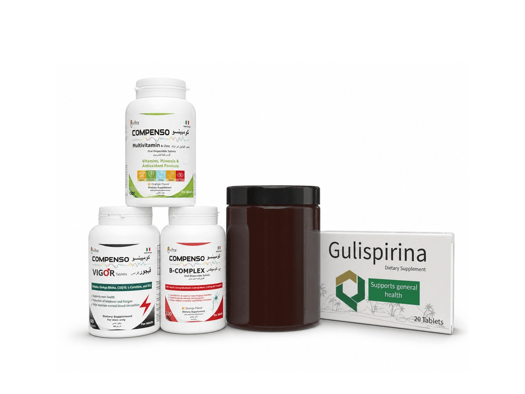 عرض الرجالة 💪 لدعم الصحة الجنسية - التآزر الحيوي الإيطالي فائق الجودة - B-Complex & Multivitamin & Vigor 🇮🇹 - يكفي 4 شهور