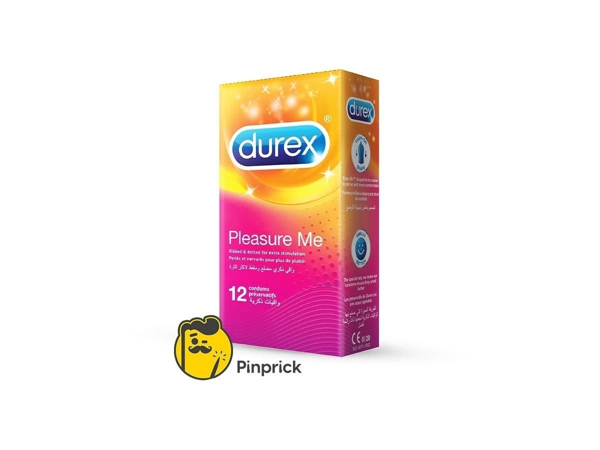 Durex Pleasure Me Condom - Pack of 12