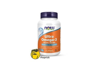 Ultra Omega 3-D &amp; EPA-500 / DHA-250 | ألترا أوميجا-3 و 600 حمض الإيكوسابنتاينويك / 300 حمض الدوكوساهيكسانويك - 90 كبسولة هلامية من جيلاتين السمك - ®Now Foods 1