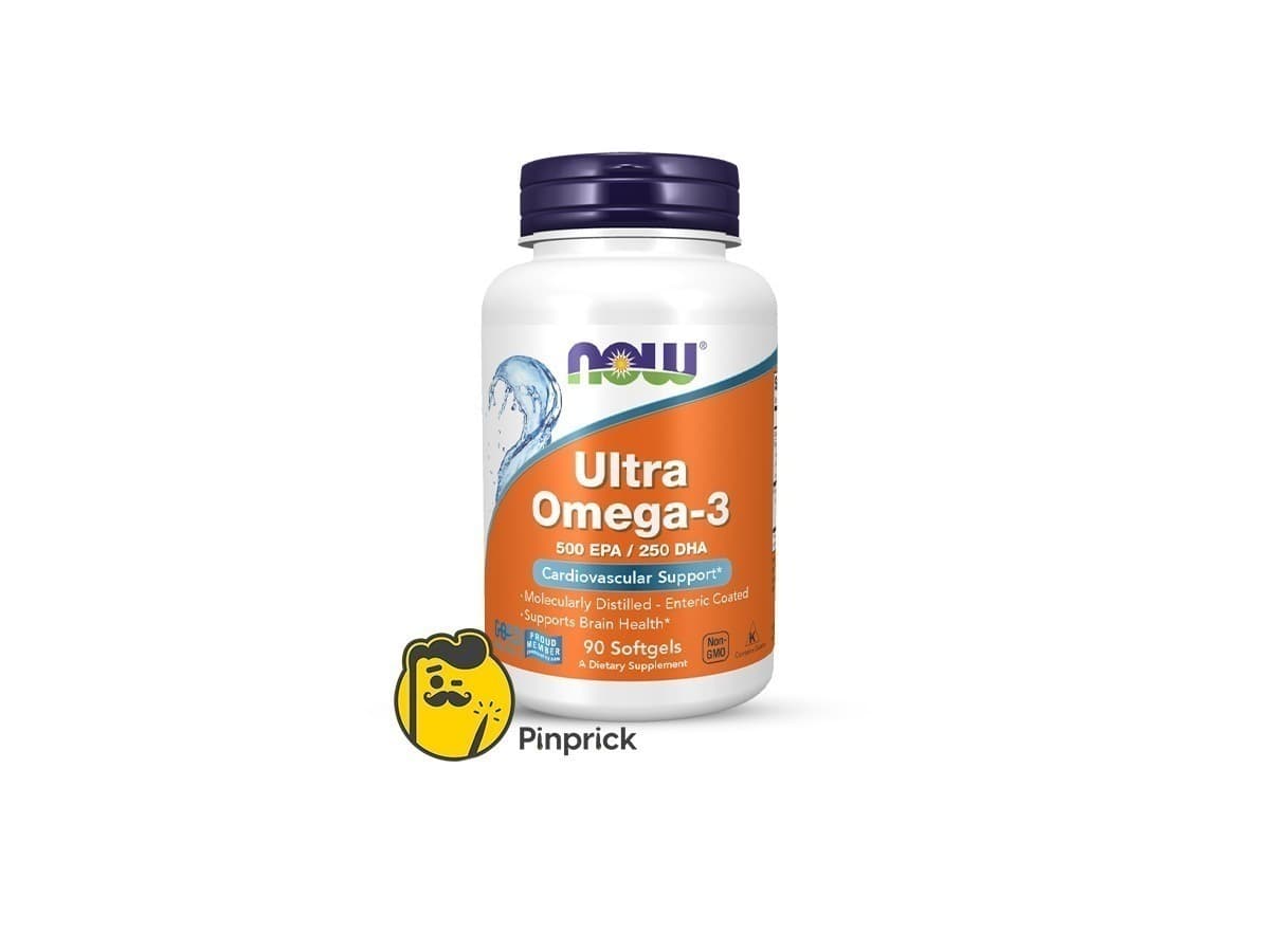 Ultra Omega 3-D &amp; EPA-500 / DHA-250 | ألترا أوميجا-3 و 600 حمض الإيكوسابنتاينويك / 300 حمض الدوكوساهيكسانويك - 90 كبسولة هلامية من جيلاتين السمك - ®Now Foods