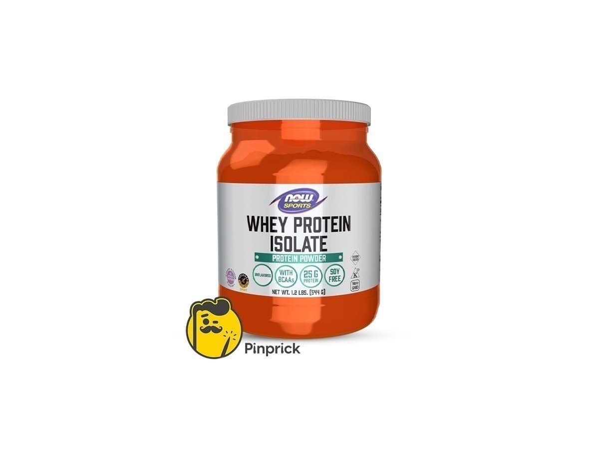 Whey Protein Isolate | مركّز بروتين واي بدون نكهة - 1.2 رطل - 544 جرام - ®Now Sports