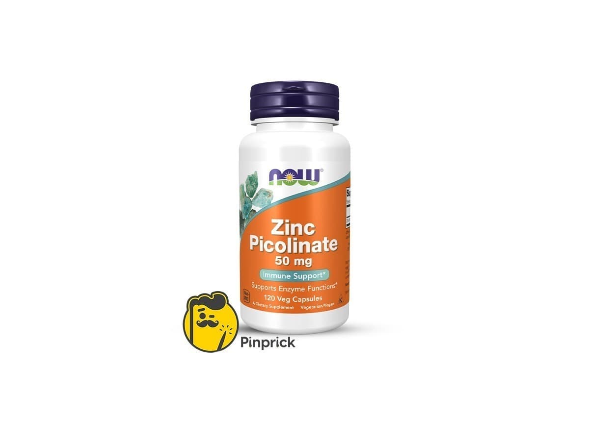 ZINC Picolinate 50mg | زنك - كبسولات نباتية 120 - ®Now Foods