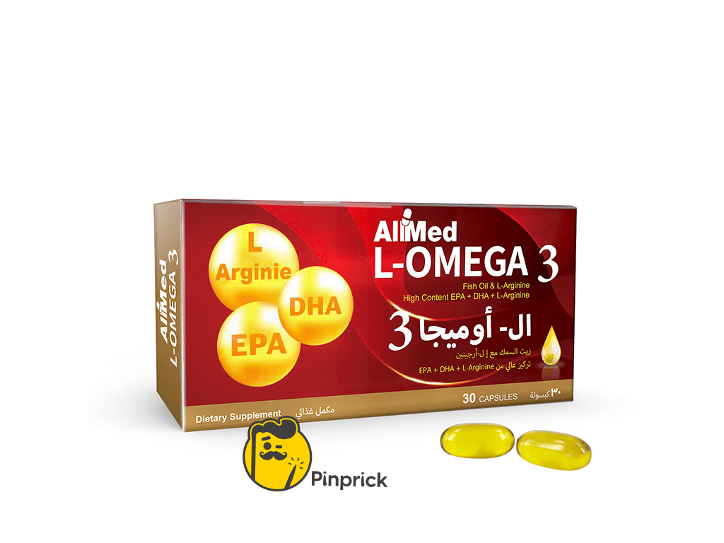 الـ أوميجا - L-omega3 أل-أوميجا - زيت السمك والأرجينين | MARNYS®️
