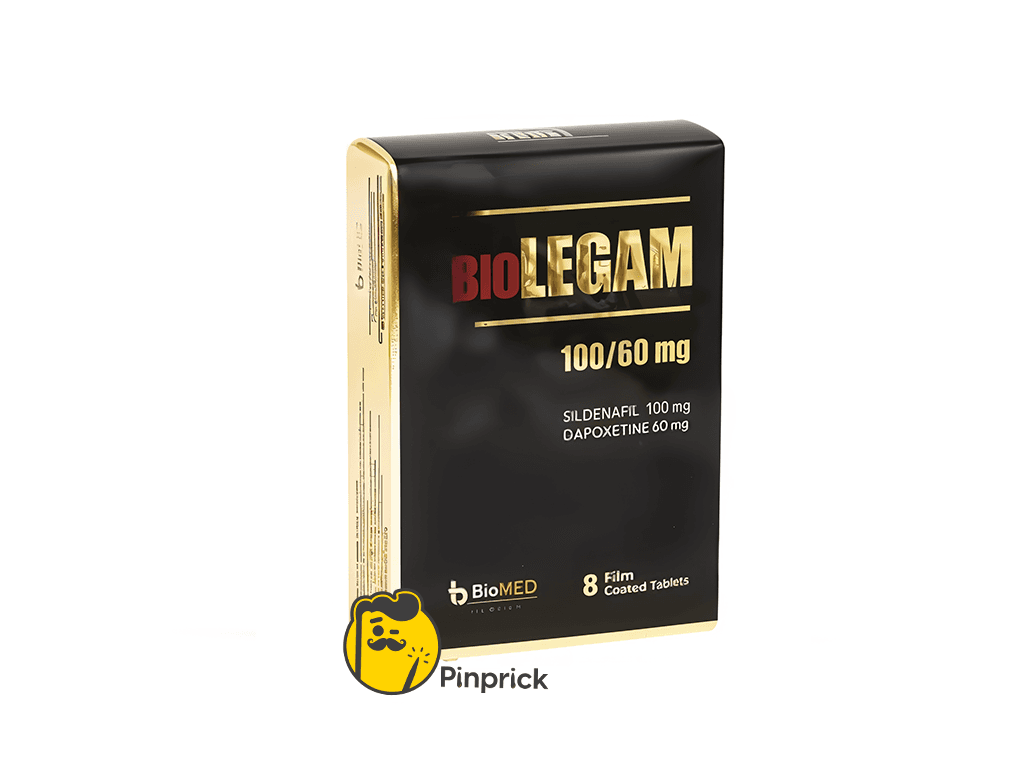 بايو لجام Bio Legam | أفضل منتج للتأخير والانتصاب 8 tablets - "سيلدينافيل 100mg - دابوكستين 60mg"