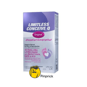 Limitless Conceive Q Original – دعم متكامل للخصوبة والصحة الإنجابية للنساء | قرص 30