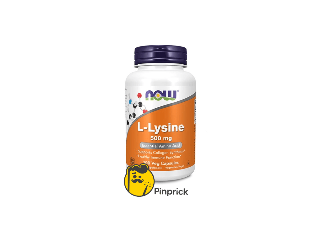حمض أميني لدعم المناعة والكولاجين NOW L-Lysine 500mg - كبسولة نباتية 100 | ®Now Supplements