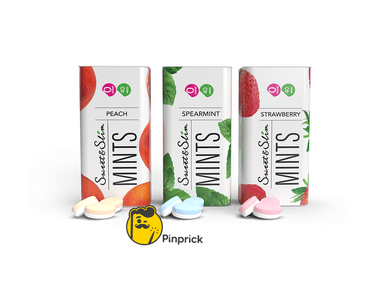 منعش الفم الخالي من السكر - Sweet & slim Mints | قطعة 40 1
