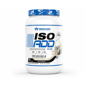 بروتين مزدوج المصدر ISO ADD Plus – جرعة 30Serv - 1020G – من ®MuscleADD