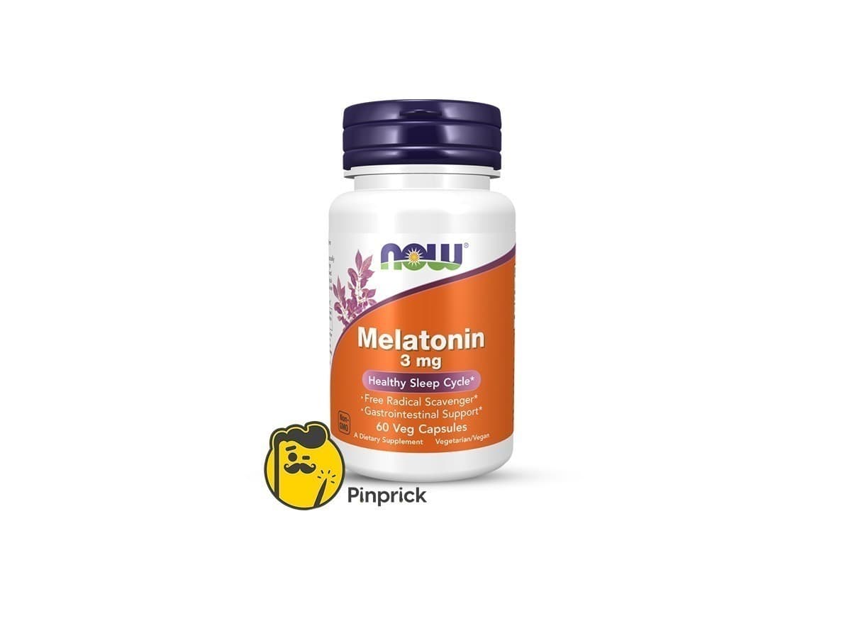 Melatonin | ميلاتونين - 3 ملجم - 60 كبسولة نباتية - ®Now Foods