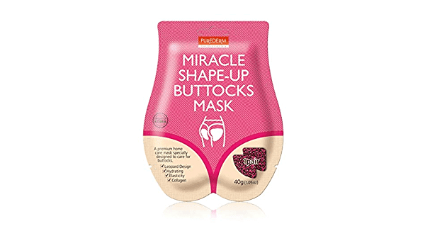ماسك العناية بالأرداف🍑 - 40 جرام - PUREDERM® - Miracle Shape-Up Buttocks Mask - 2pads