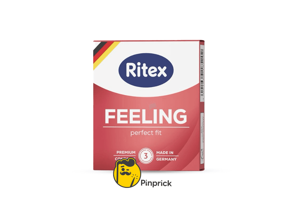 واقي ريتكس شكل خاص ضيق لمتعة أعلى Ritex condom - feeling إحساس إضافي - 3 قطع | صنع في ألمانيا 🇩🇪