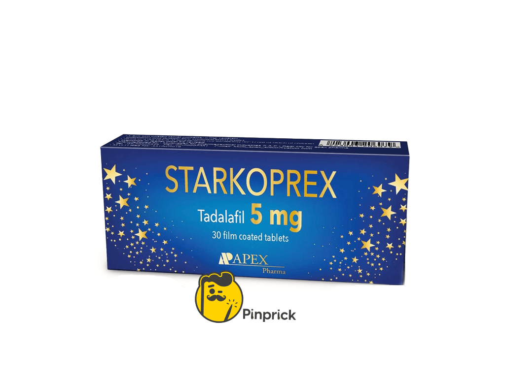ستاركوبركس Starkoprex 5mg | تحكّم يومي في الانتصاب وتحسين لصحة الرجل الجنسية - 30 قرص
