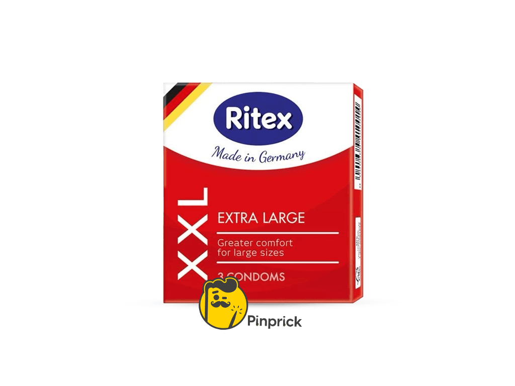 واقي ريتكس Ritex condom - XXL لأعضاء ذكرية أكبر - 3 قطع | صنع في ألمانيا 🇩🇪