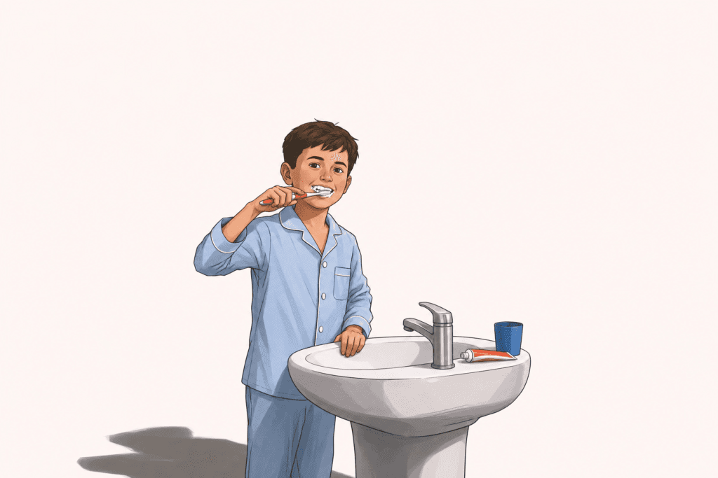 النظافة الشخصية للأطفال