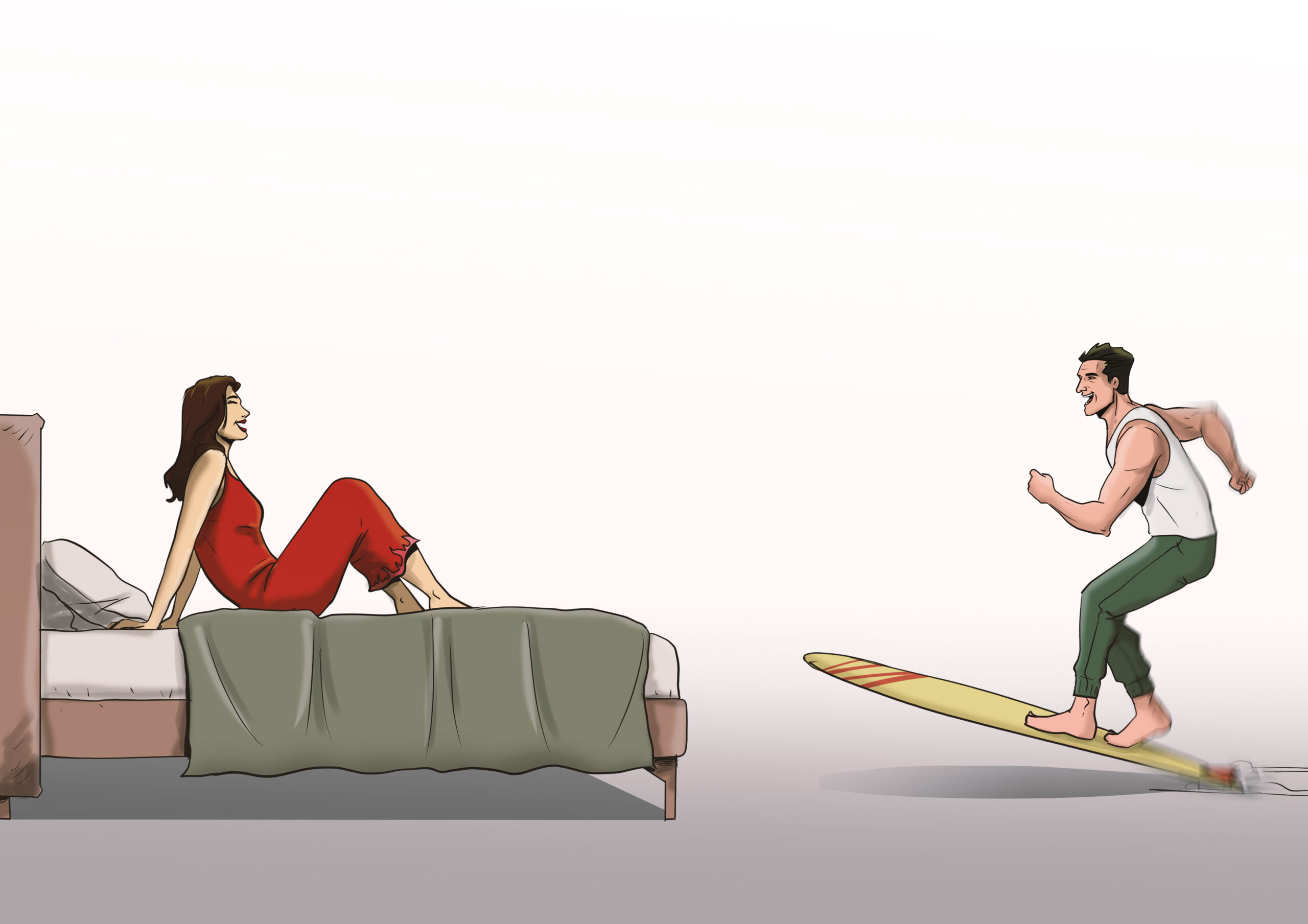 ماذا تفعل الزوجة في الليلة الأولى مع زوجها
