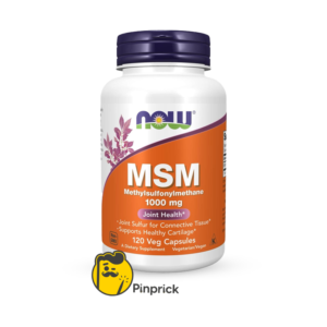 MSM 1000mg - NOW Foods | دعم صحة المفاصل والأنسجة الضامة