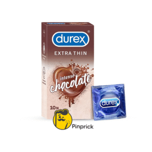 واقي ديوركس نكهة الشيكولاتة durex extra thin chocolate condom - رقيق جدا لمتعة أعلى - 10 قطع | ®Durex