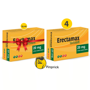 اريكتاماكس (Erectamax) | تادالافيل 20 مجم - 4 أقراص - تقوية الانتصاب جودة عالمية بسعر مخفض