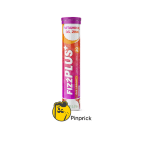 Fizz Plus Vitamin C+ Vitamin D3 + Zinc | درع المناعة الثلاثي - 20 قرص فوار | ®sofilife