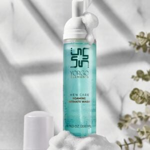 غسول رجالي للمناطق الحساسة YORGO ELEMENTS Men Care Foaming Intimate Wash | سعة 200 مل