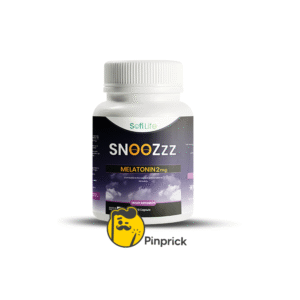SofiLife SnooZzz Melatonin 2 mg | ميلاتونين 2 مجم لتنظيم النوم، علاج الأرق، واضطراب الرحلات الجوية – 60 كبسولة – ®sofilife